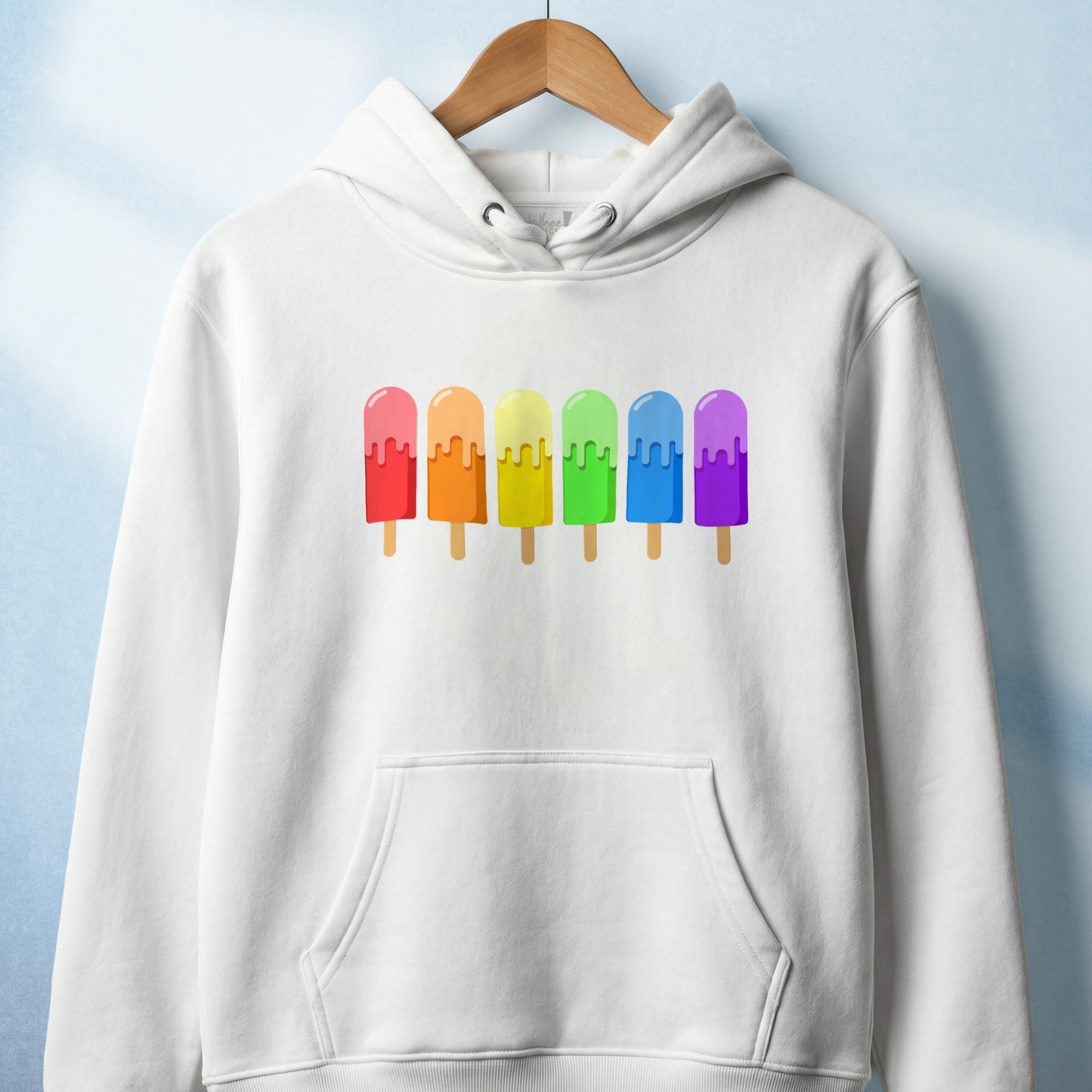 Rainbow Popsicles Hoodie
