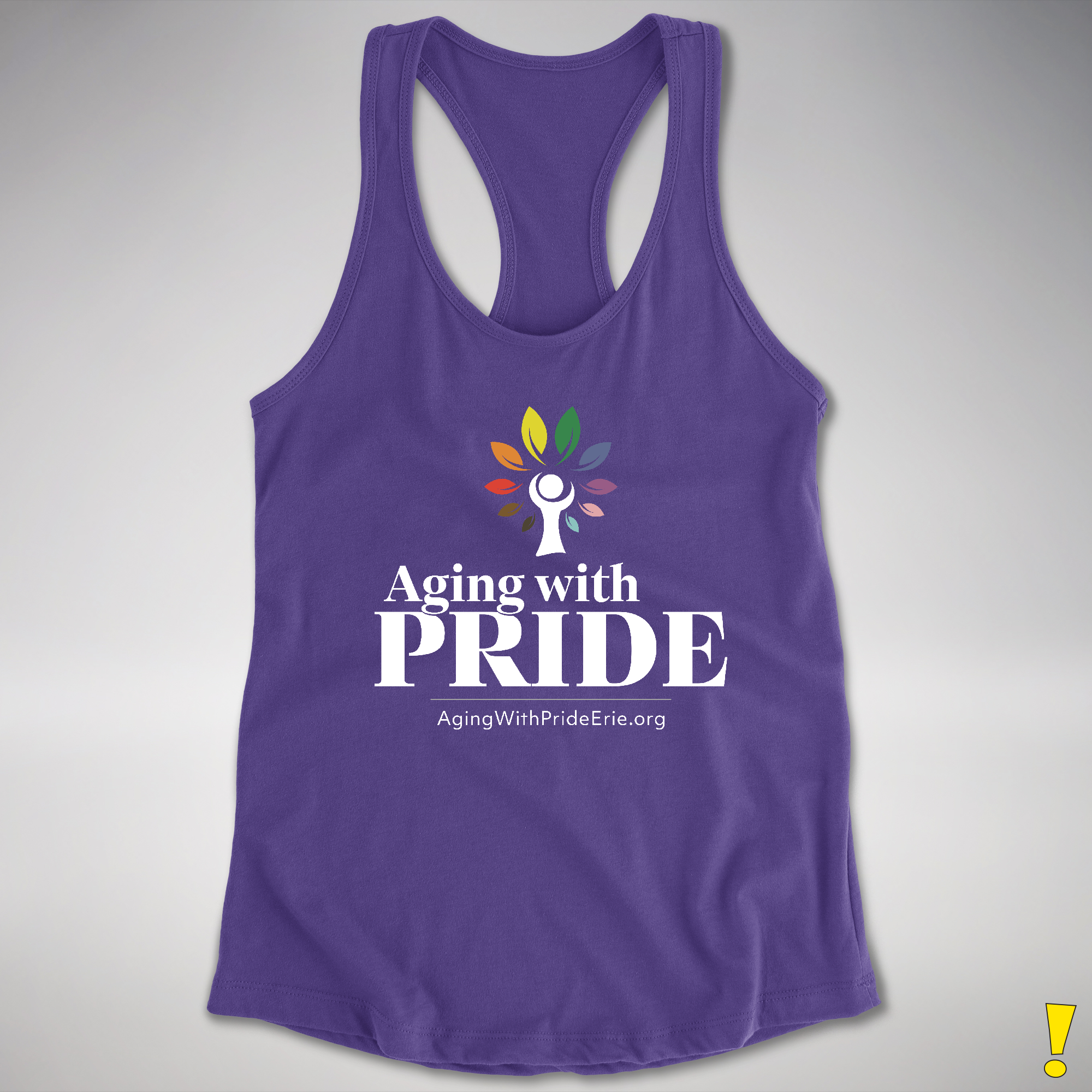 Aging With Pride Racerback Tank