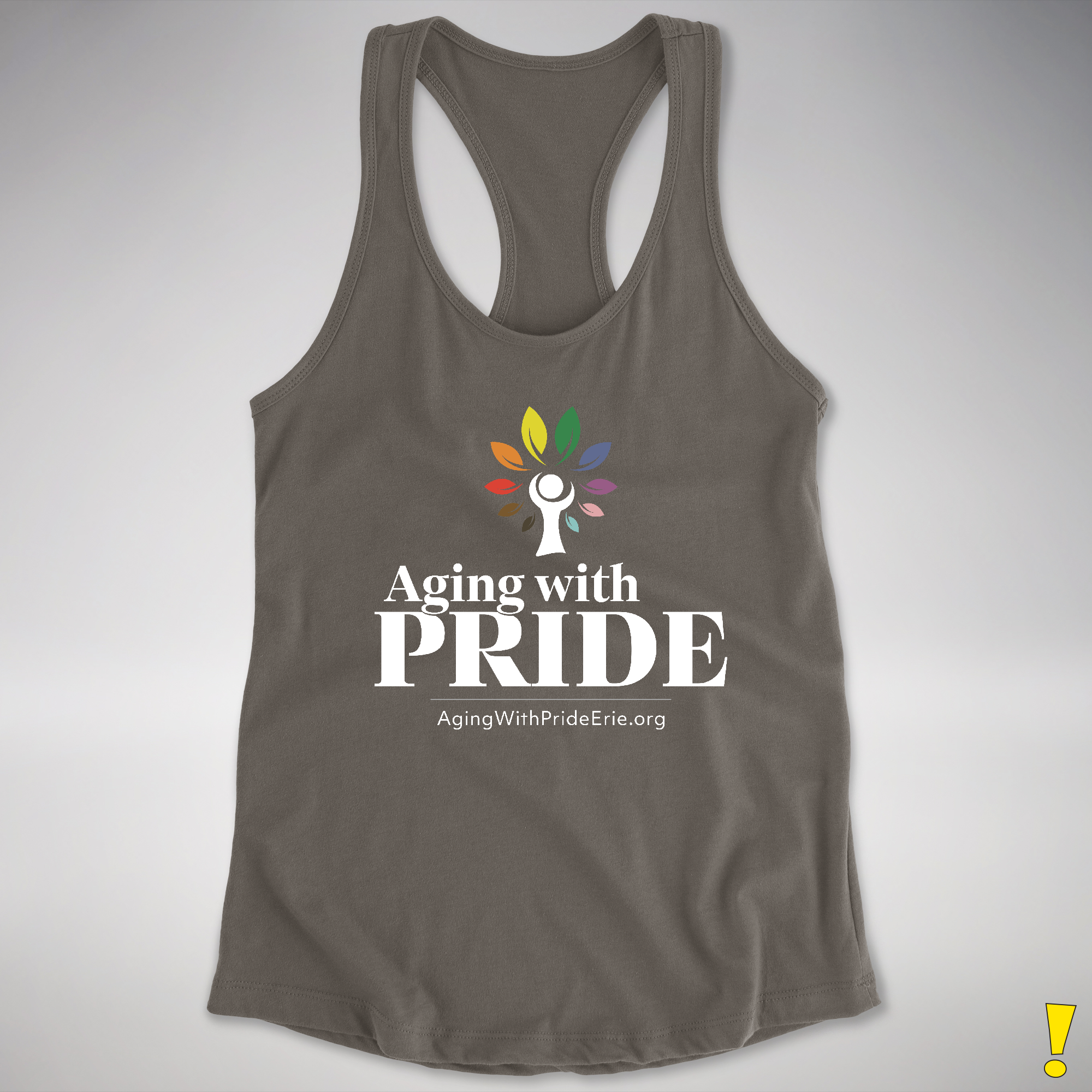 Aging With Pride Racerback Tank