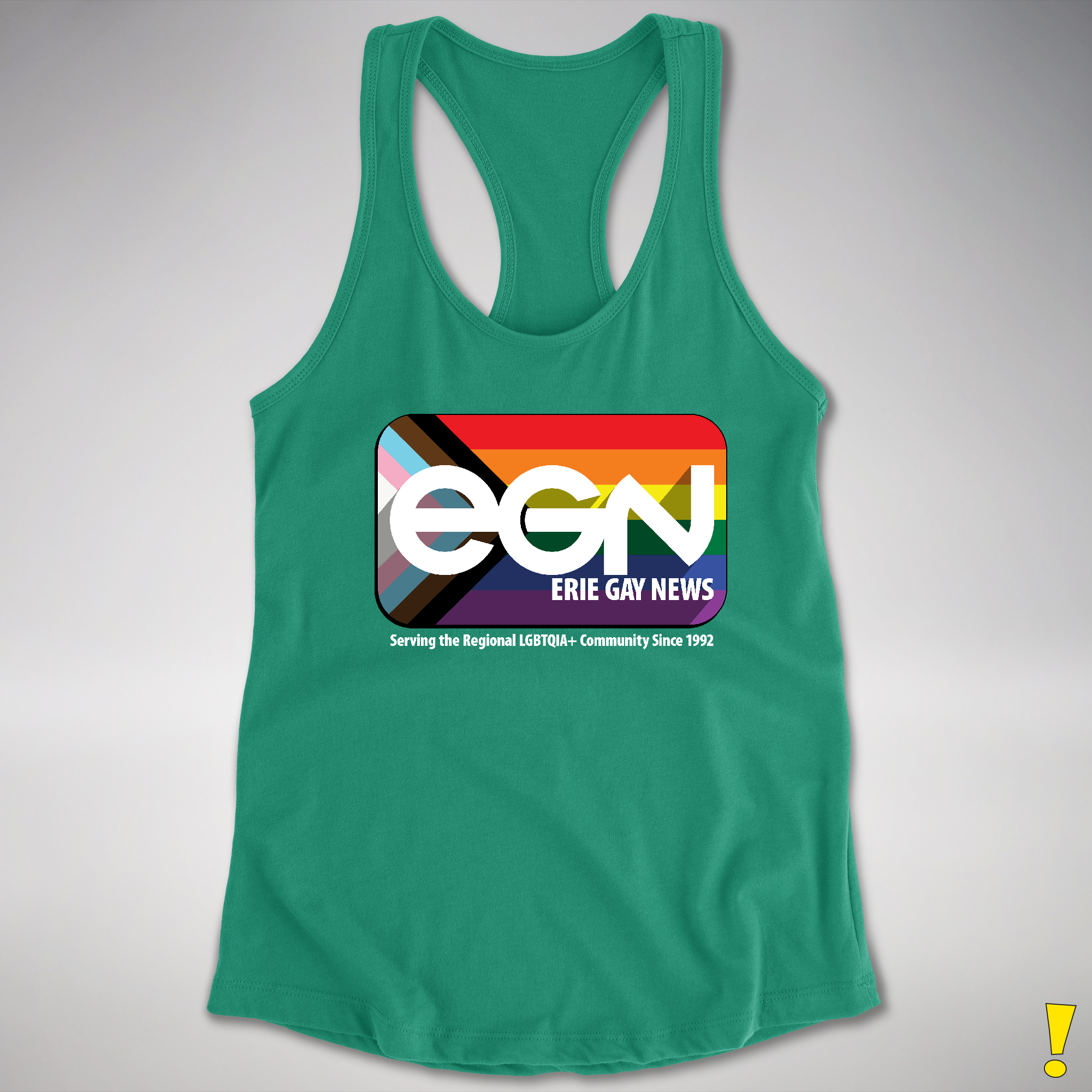 Erie Gay News Racerback Tank