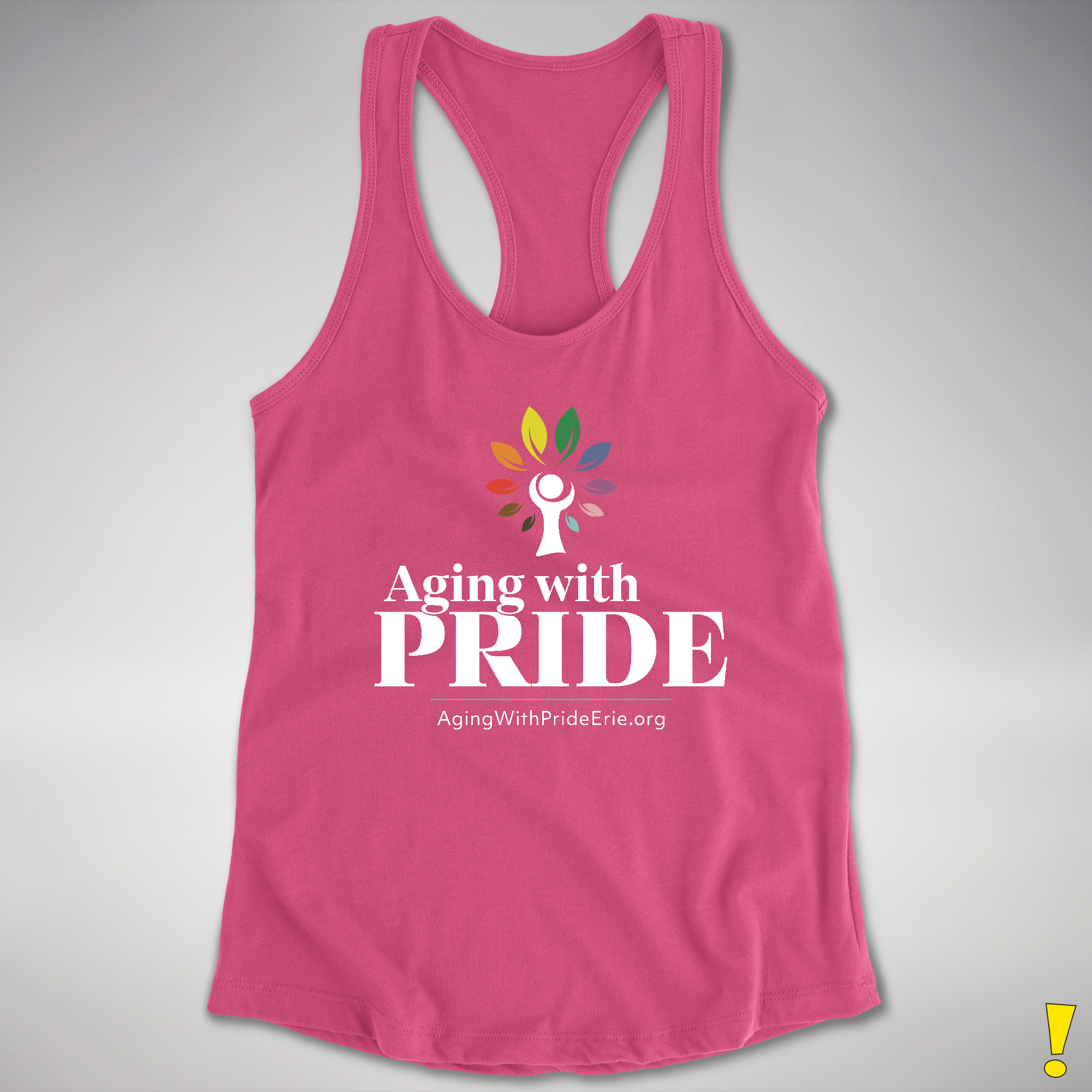 Aging With Pride Racerback Tank