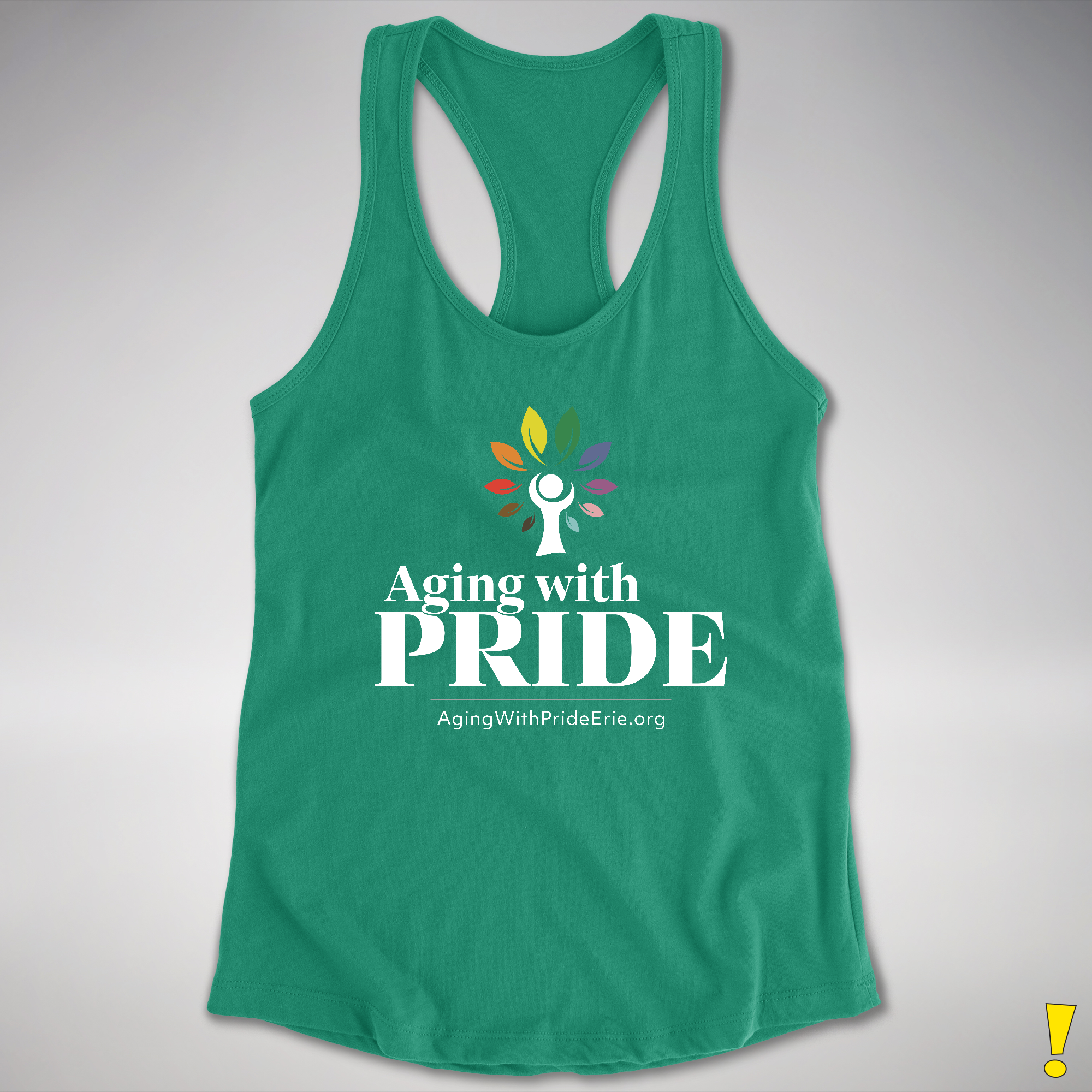 Aging With Pride Racerback Tank