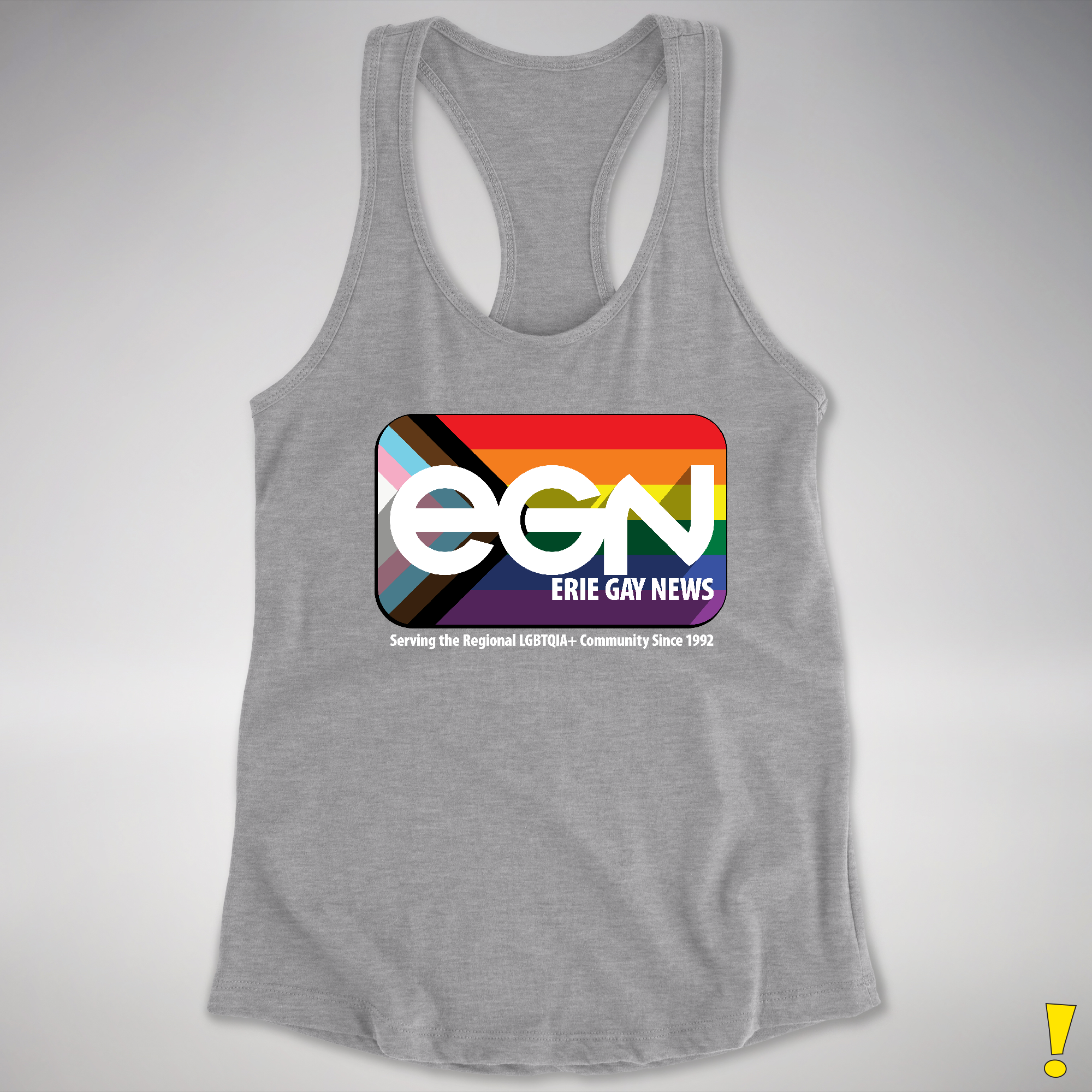 Erie Gay News Racerback Tank