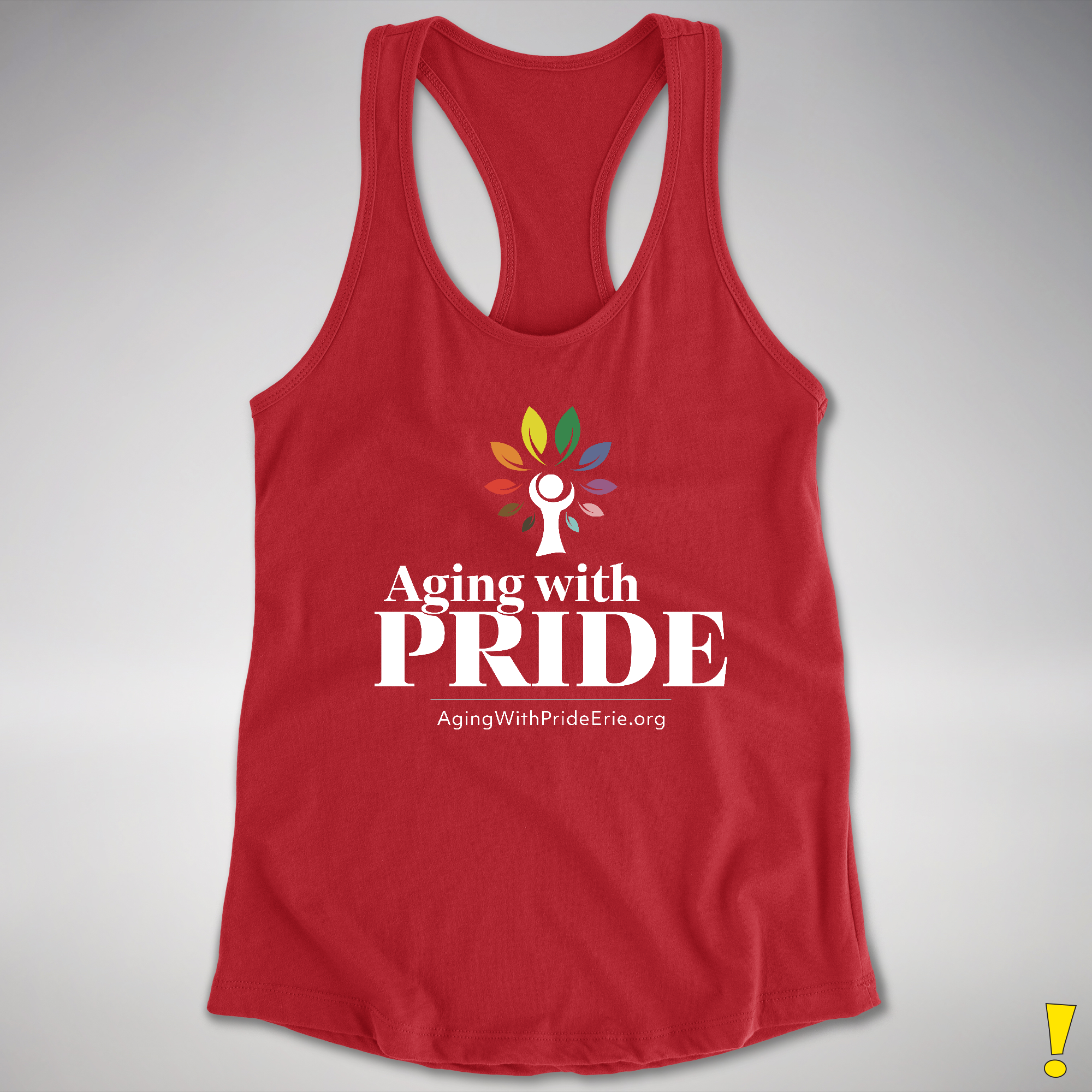 Aging With Pride Racerback Tank