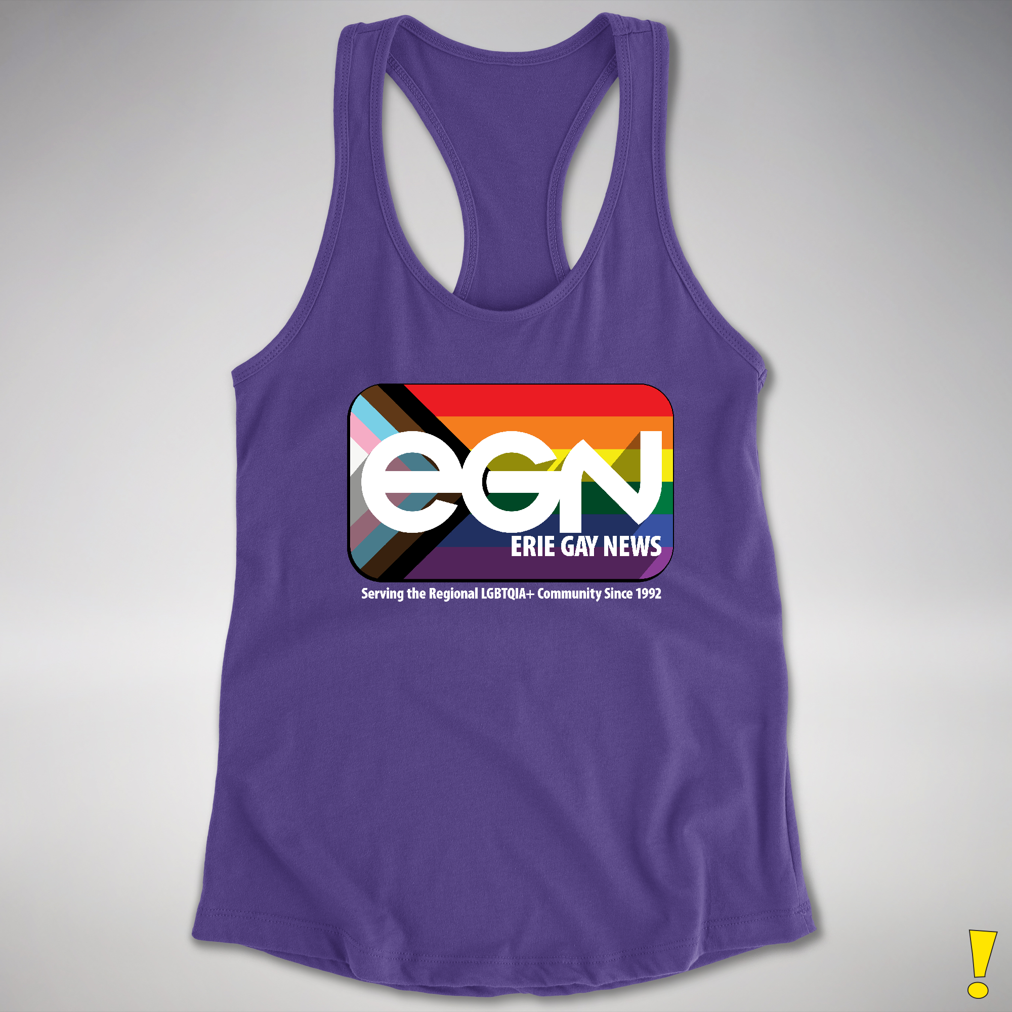 Erie Gay News Racerback Tank