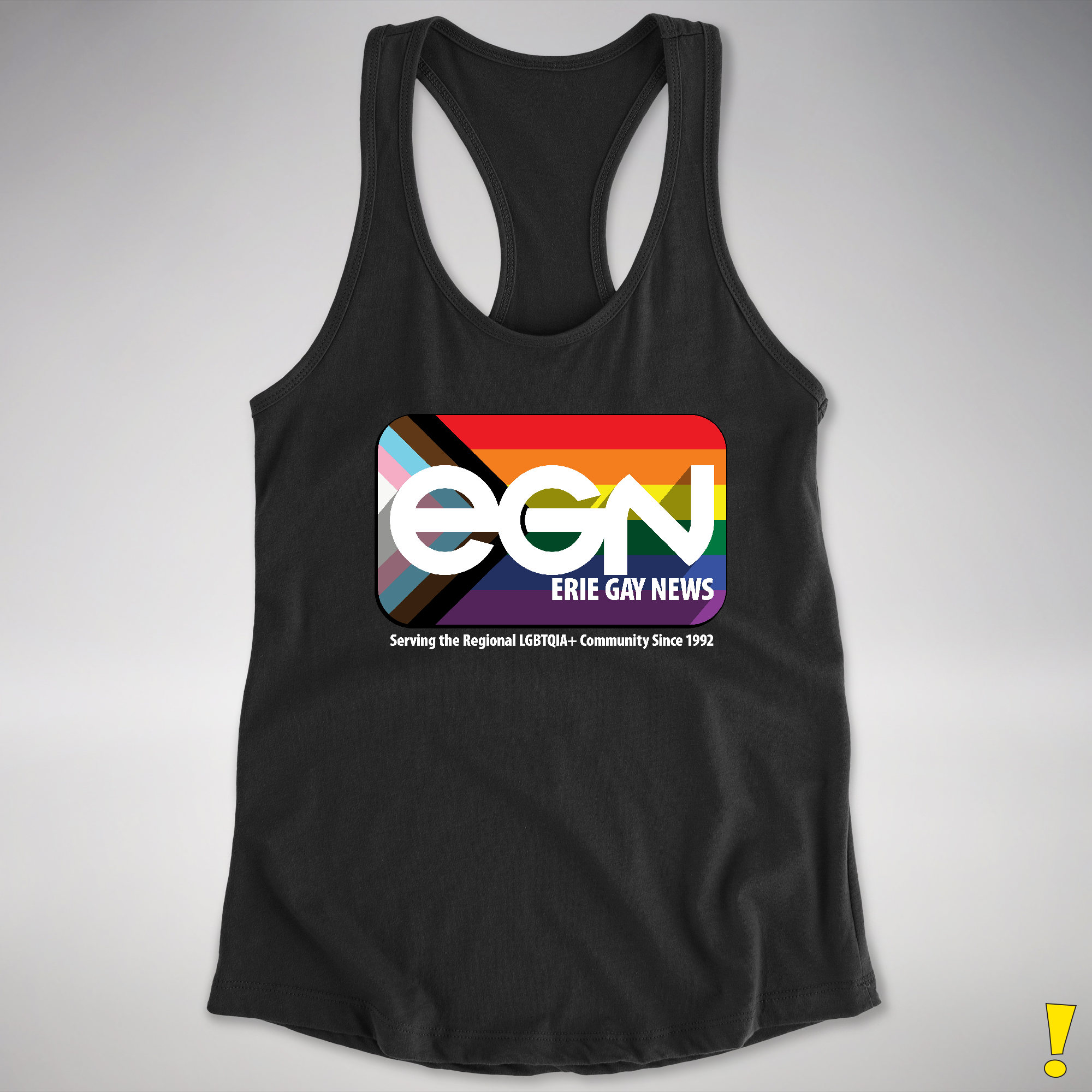 Erie Gay News Racerback Tank