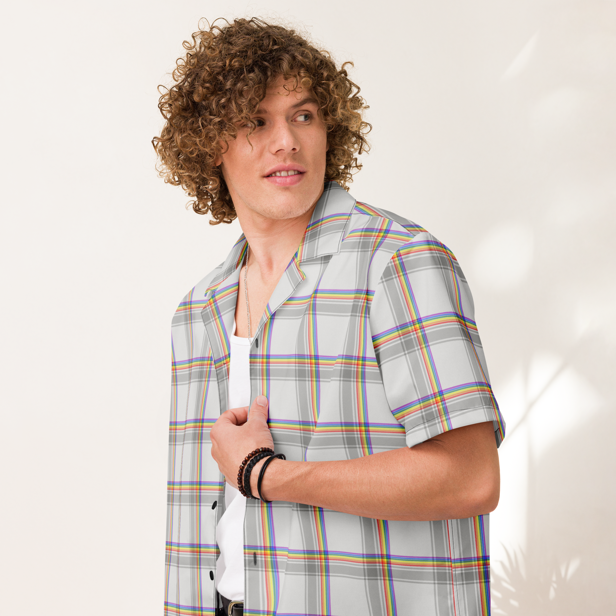 The Pride Plaid Button-Down