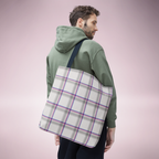 Pride Flag Plaid Everyday Tote Bag