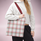 Pride Flag Plaid Everyday Tote Bag