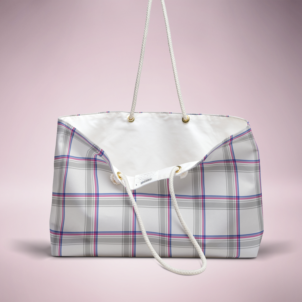 Pride Plaid Weekender Bag