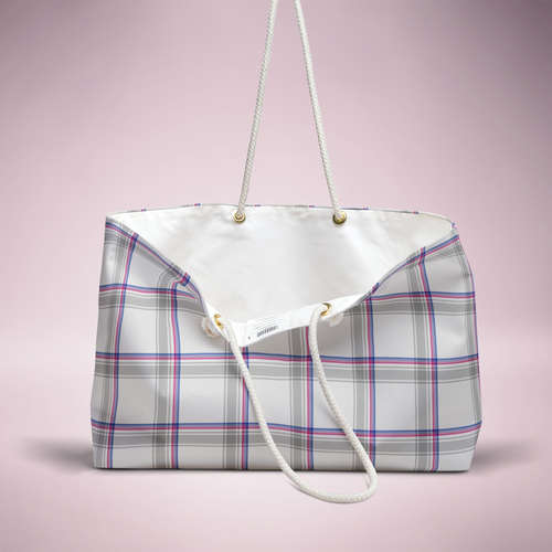 Pride Plaid Weekender Bag